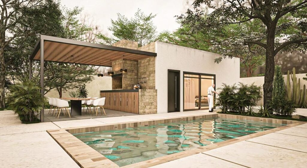 Casa Guadalupe - vivienda con piscina y jardín de cactáceas GL Homes